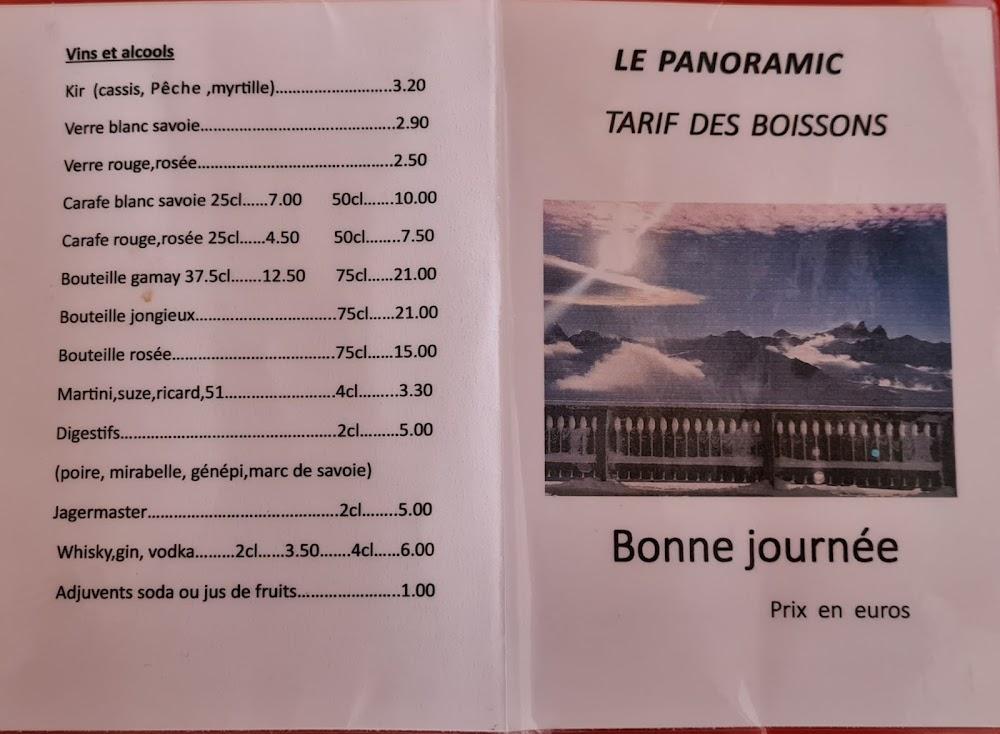 Le Panoramic - Menu Image 3